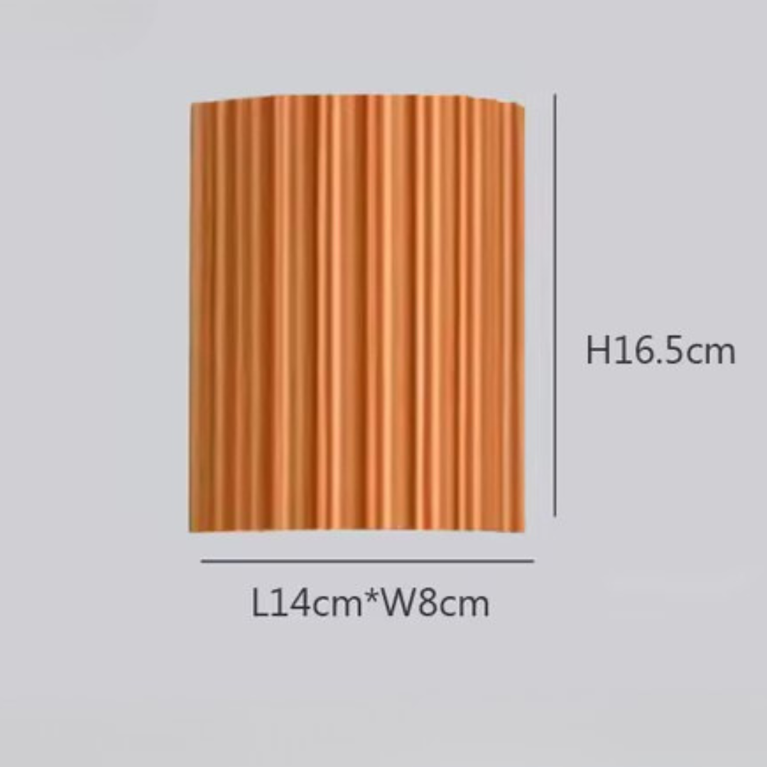 ArchiLume | Moderne gerippte Lampe, Wandleuchte