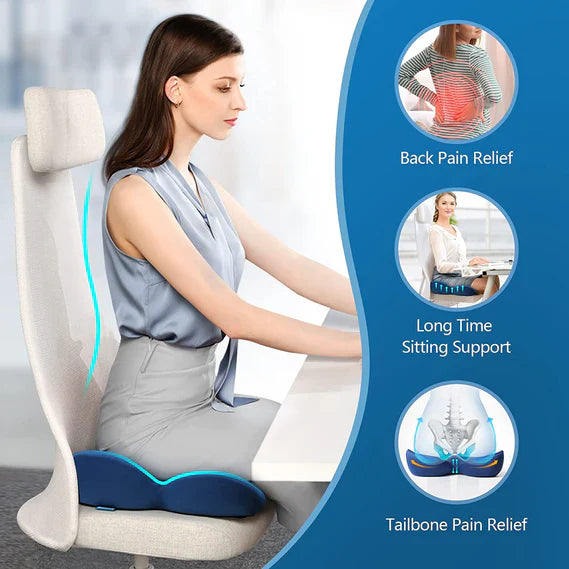 OrthoSeat | Ergonomisches Sitzkissen aus Memory-Schaum 2