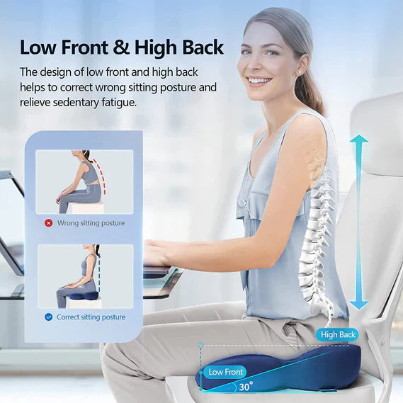 OrthoSeat | Ergonomisches Sitzkissen aus Memory-Schaum 4