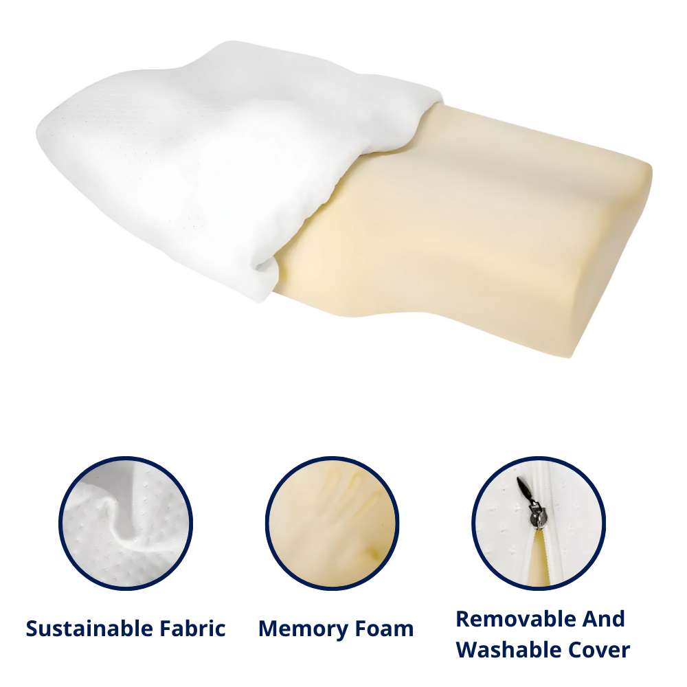 Orthopädisches Nackenstützkissen | Memory Foam Kissen 2