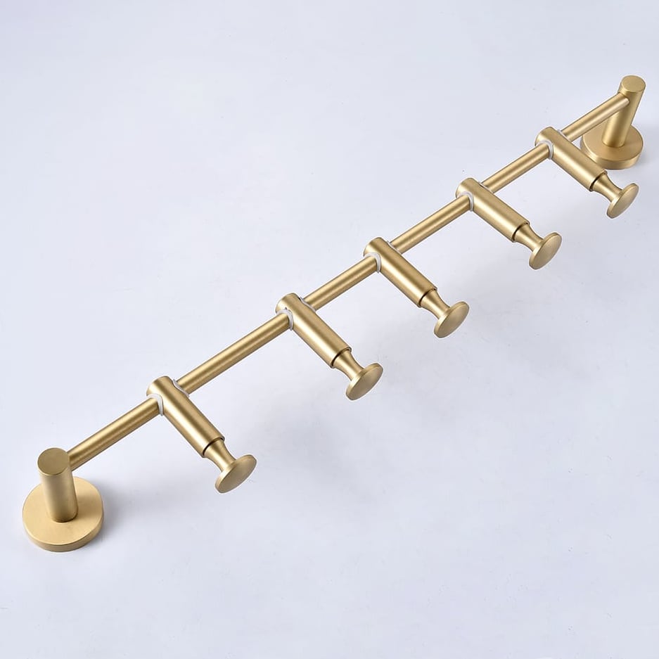 PENDRE | Wandhaken Garderobe Schwarz Messing Elegant 5