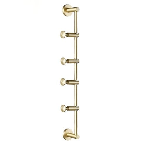 PENDRE | Wandhaken Garderobe Schwarz Messing Elegant 6