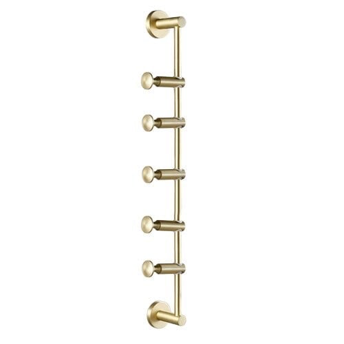 PENDRE | Wandhaken Garderobe Schwarz Messing Elegant 7