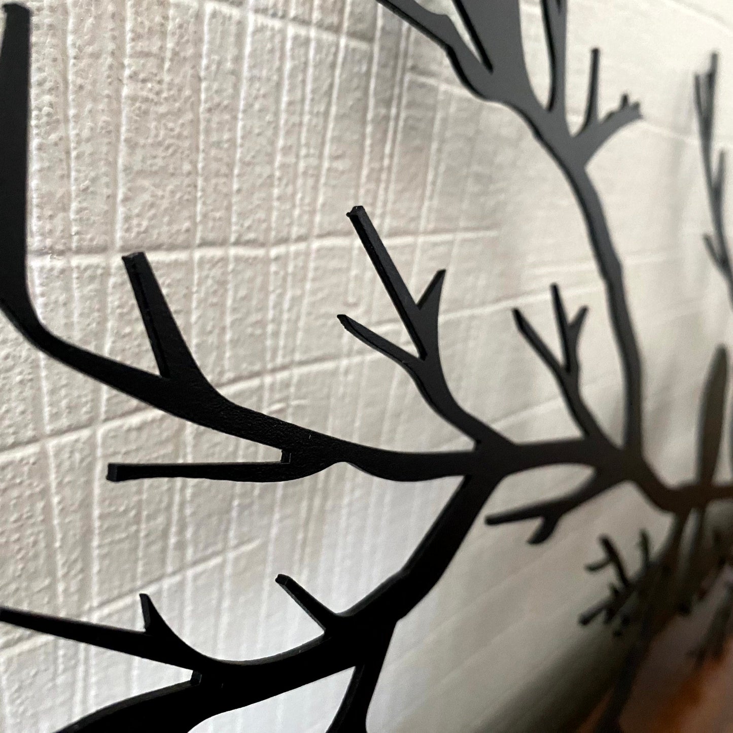 PerchArt | Metall Wandkunst mit Vögeln auf Ast 7
