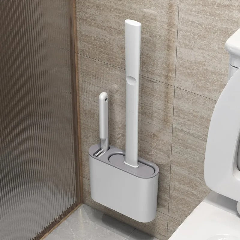 PerfectClean | Toilettenbürste Silikon mit Wandhalterung 0