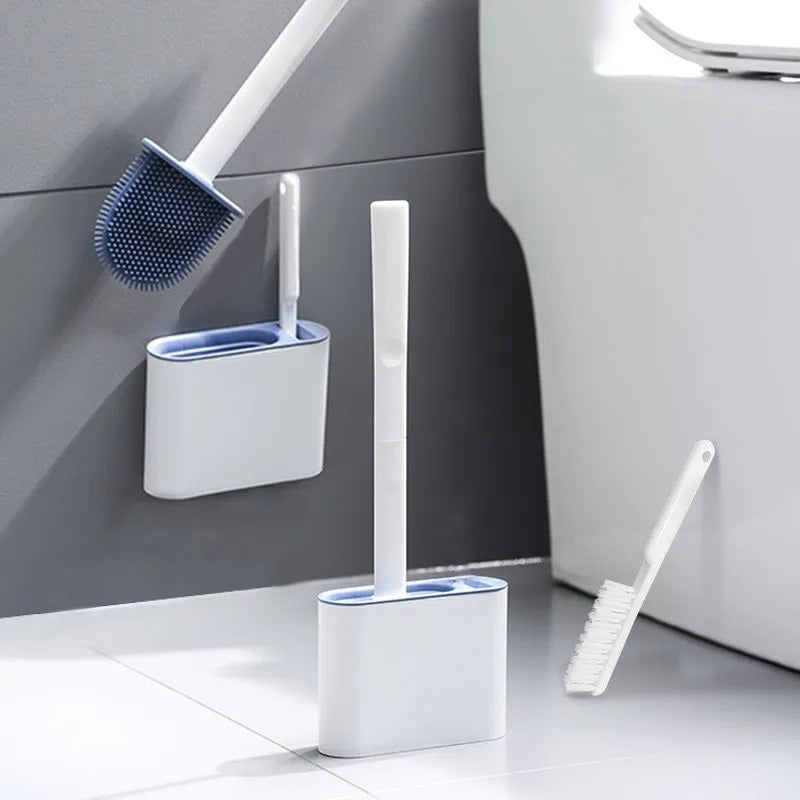PerfectClean | Toilettenbürste Silikon mit Wandhalterung 1