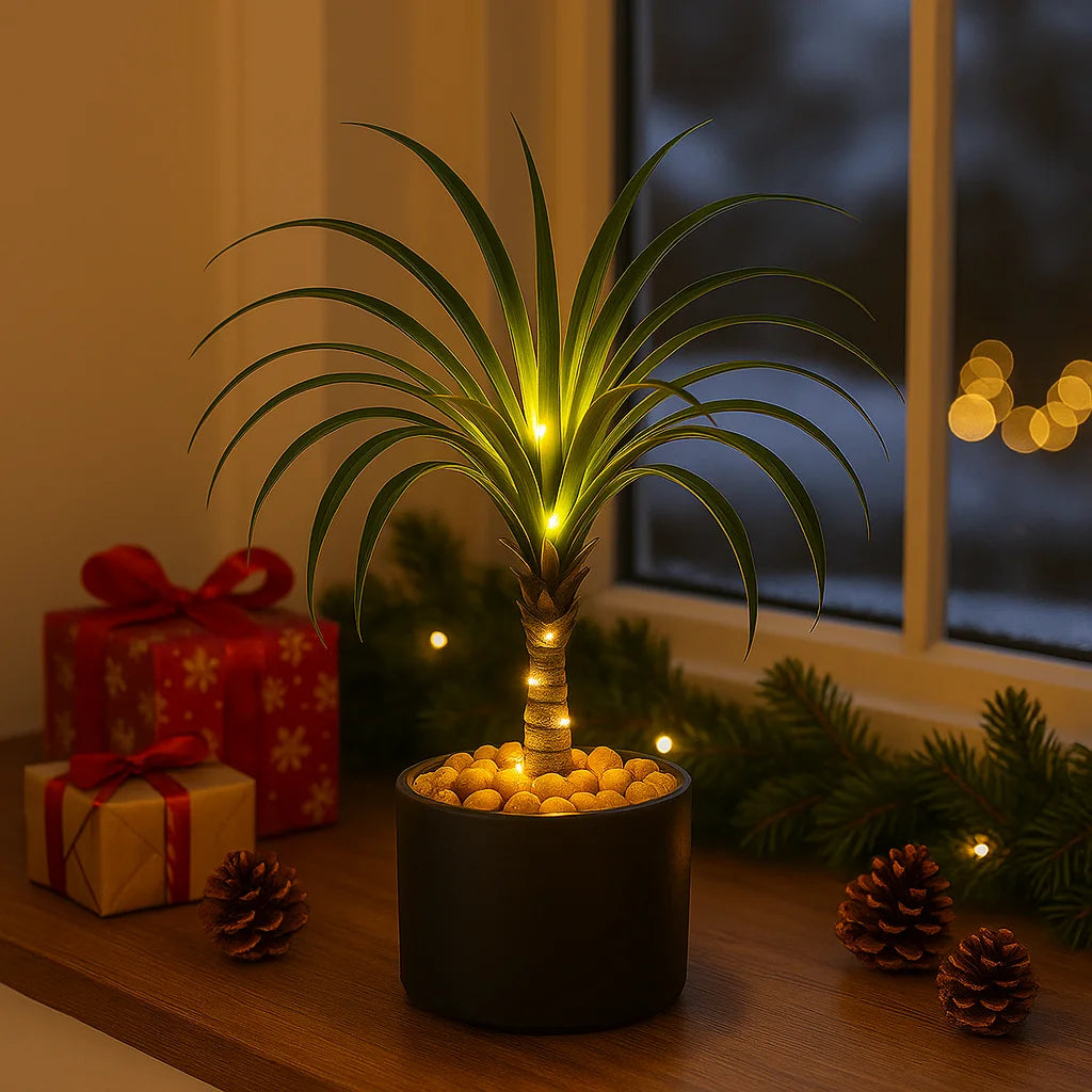 Pferdeschwanz-Palmenlampe | LED Tischlampe 3