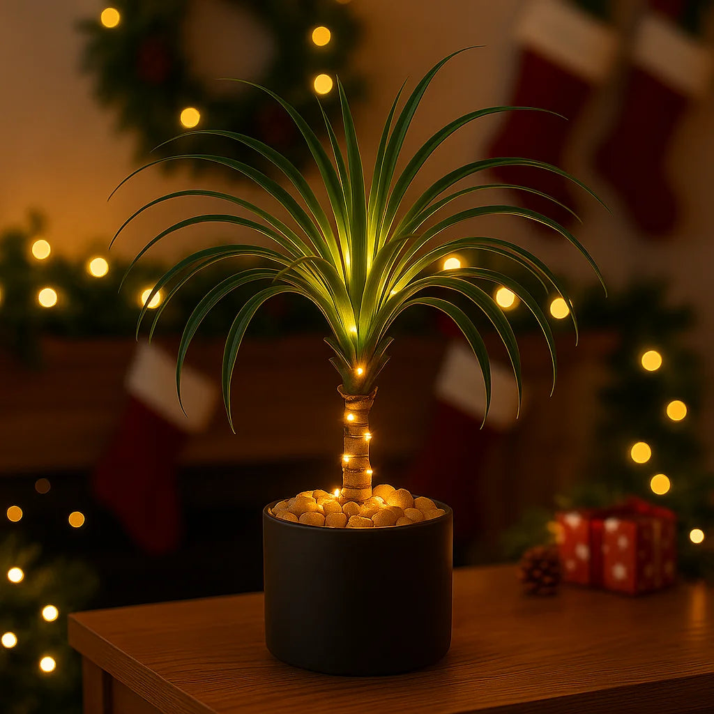 Pferdeschwanz-Palmenlampe | LED Tischlampe 4
