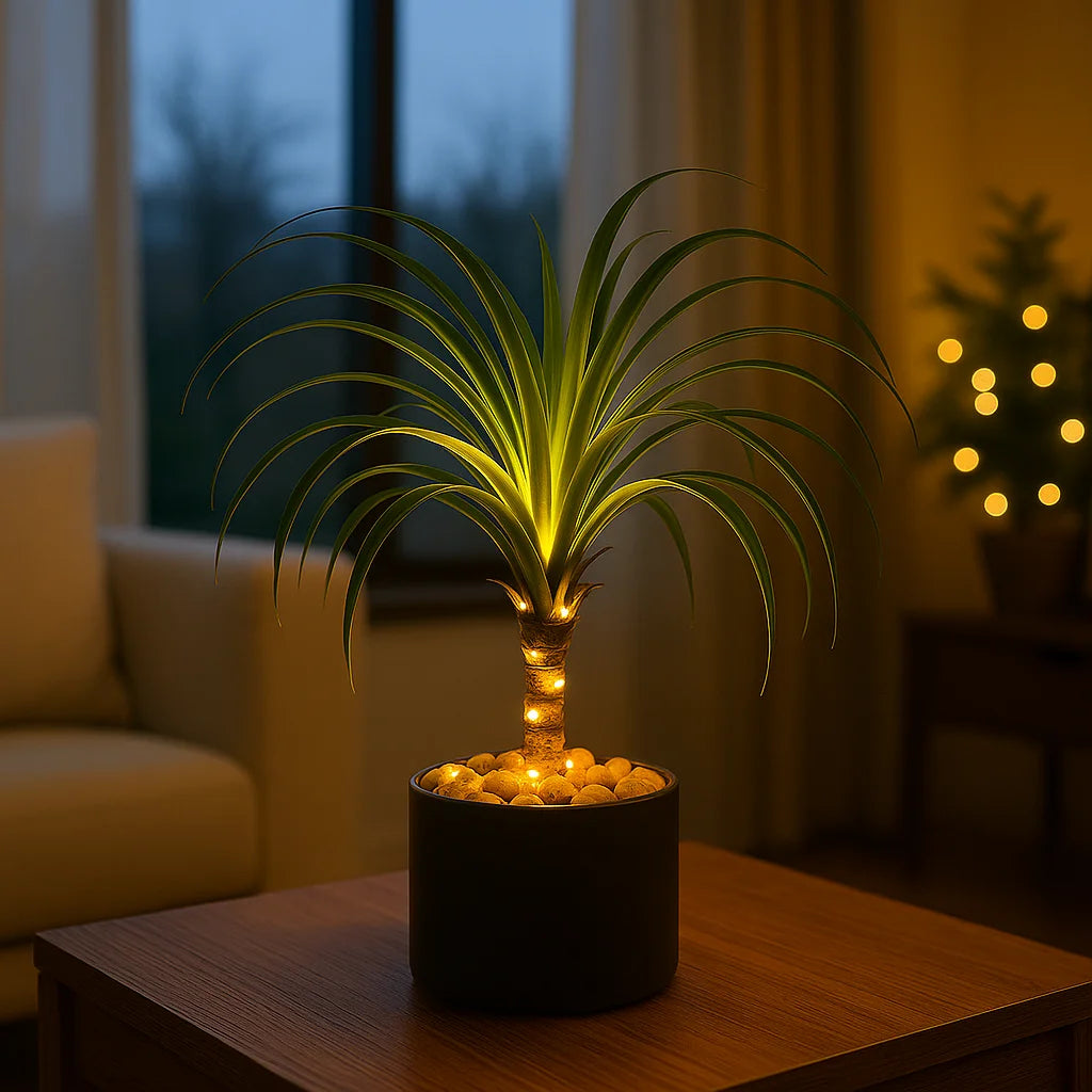 Pferdeschwanz-Palmenlampe | LED Tischlampe 5