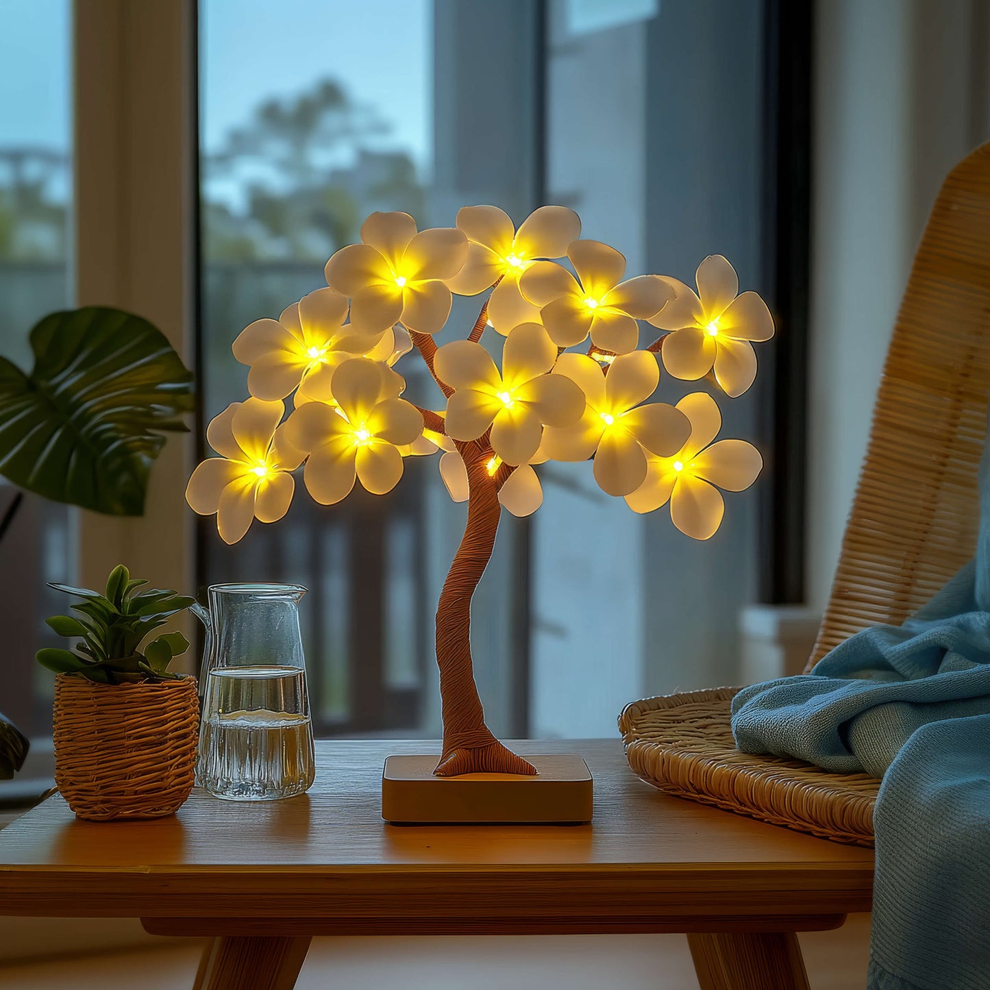 Plumeria Bloom | LED Deckenleuchte mit Blumen 1
