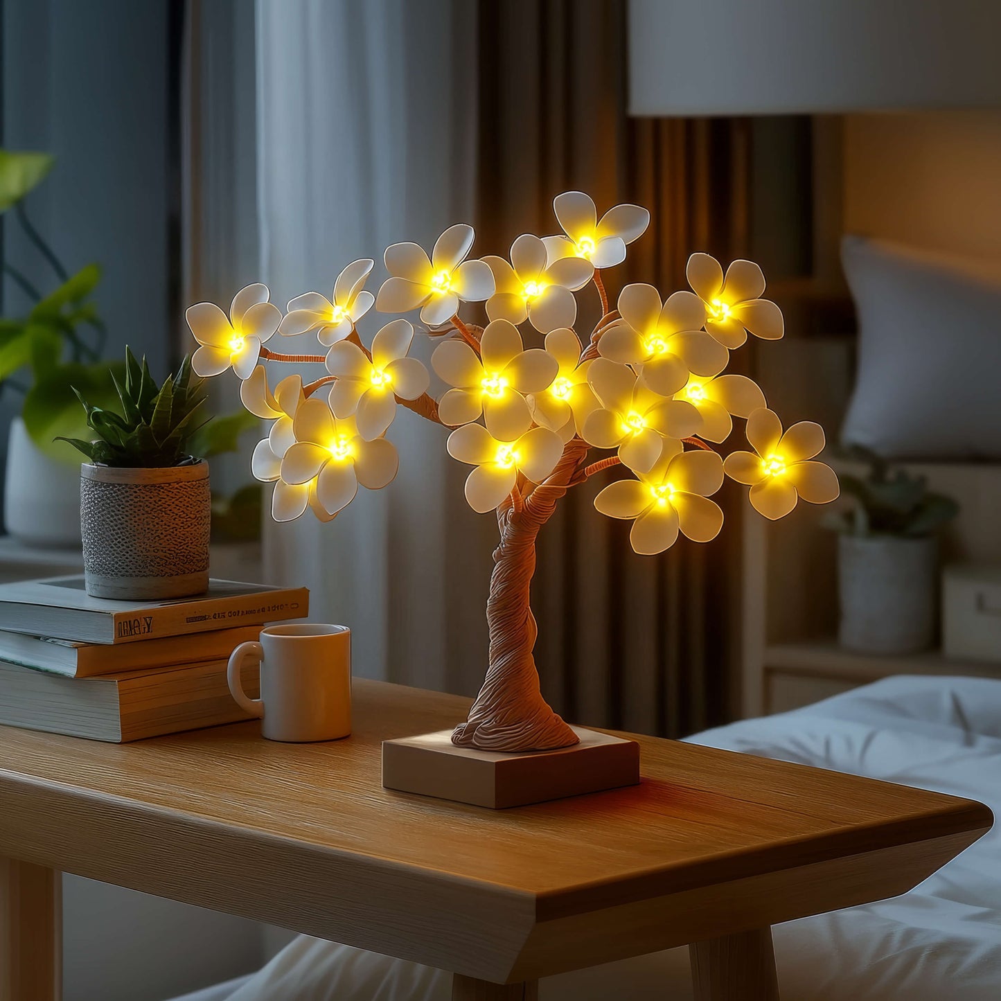 Plumeria Bloom | LED Deckenleuchte mit Blumen 3