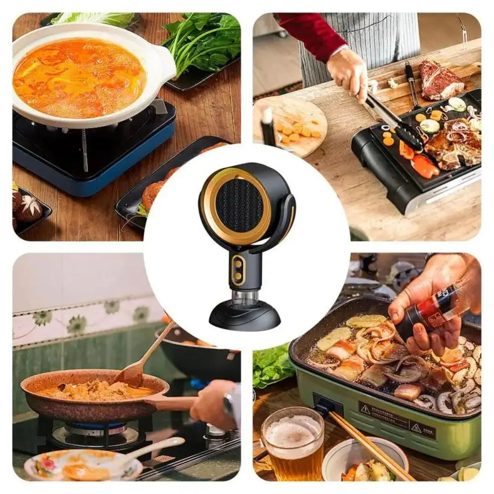 QuickVent | USB-Küchenabzug mit Entfernbarem Filter 4