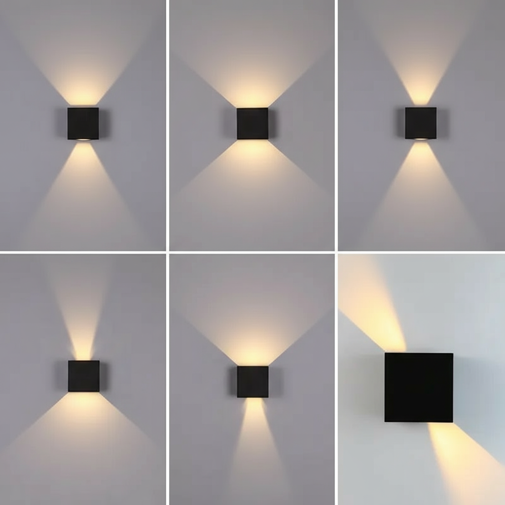 Außenlampe Mit Sensor 12W IP65 | Moderne Außenbeleuchtung Garten