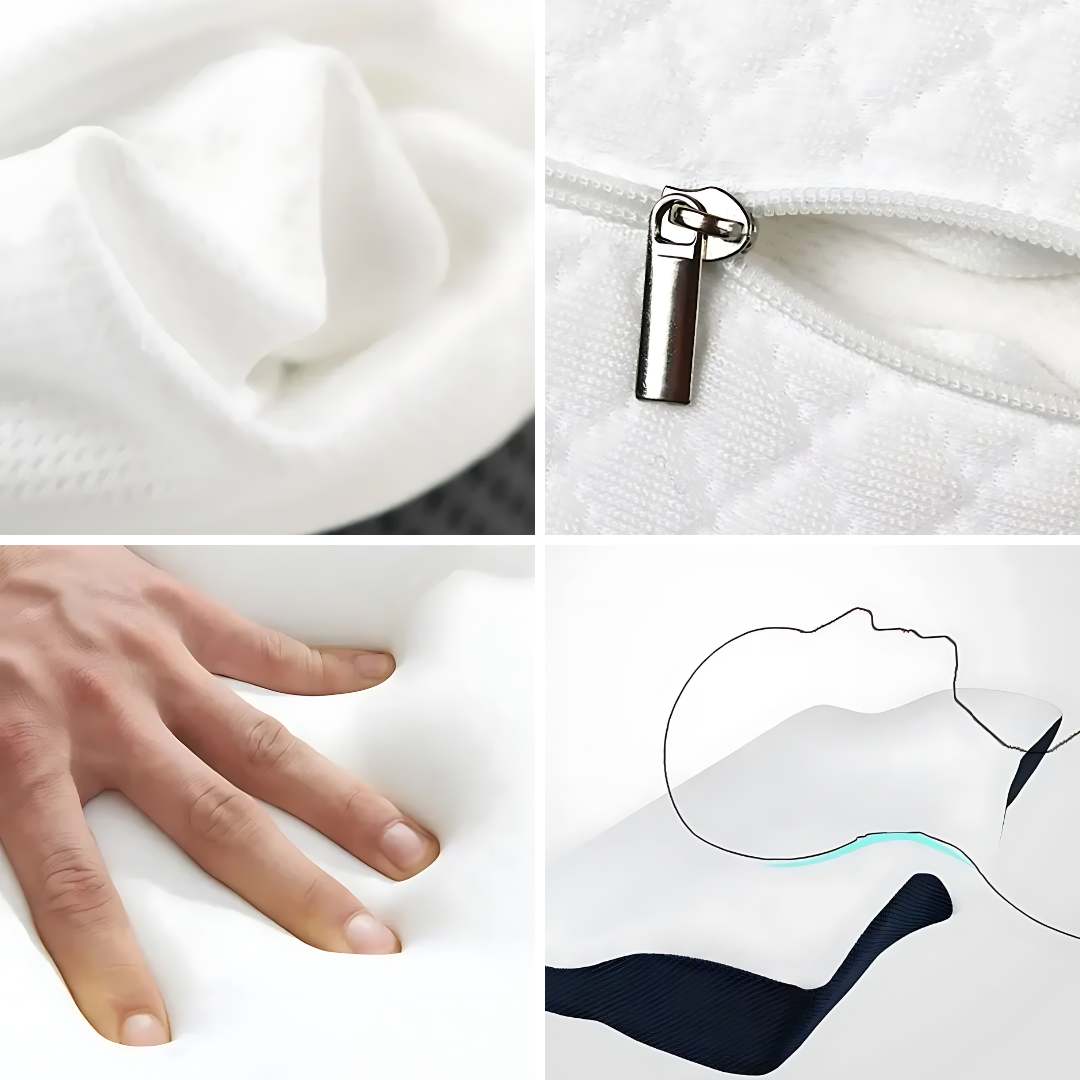RestAlign | Orthopädisches Nackenstützkissen aus Memory Foam 4