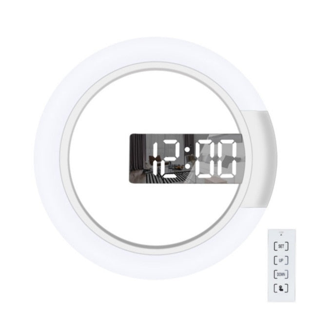 RingLite | Wanduhr Modern Weiß 30,5 cm Aluminium 0
