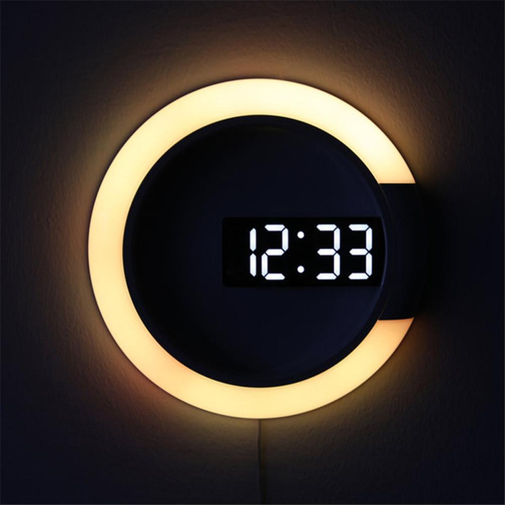RingLite | Wanduhr Modern Weiß 30,5 cm Aluminium 1