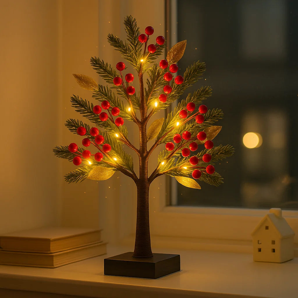 Roter Beerenblütenbaum | Dekorativer Bonsai 3