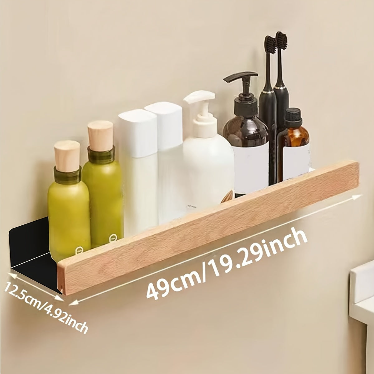 RustiRack | Wandregal für das Badezimmer ohne Bohren 7