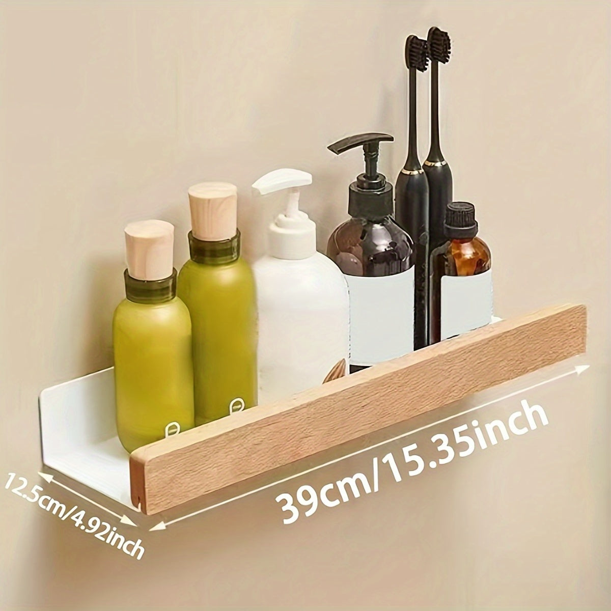 RustiRack | Wandregal für das Badezimmer ohne Bohren 9