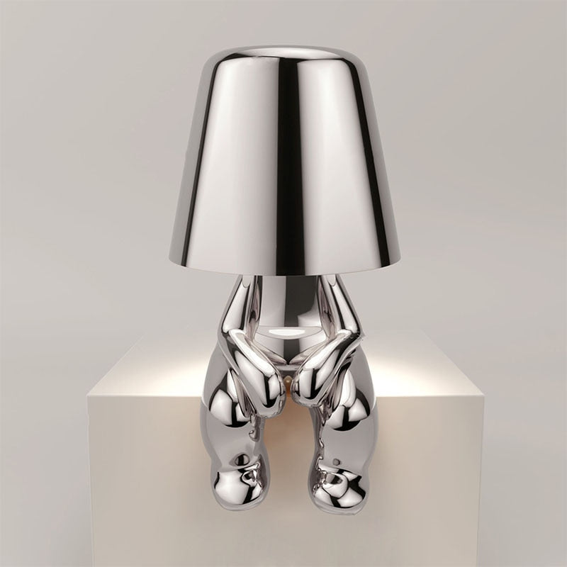 Variant image for Stilvolle Akku Tischleuchte mit Warmlicht und Dimmerfunktion | Elegantes Design für Wohnzimmer, Schlafzimmer und Büro-9