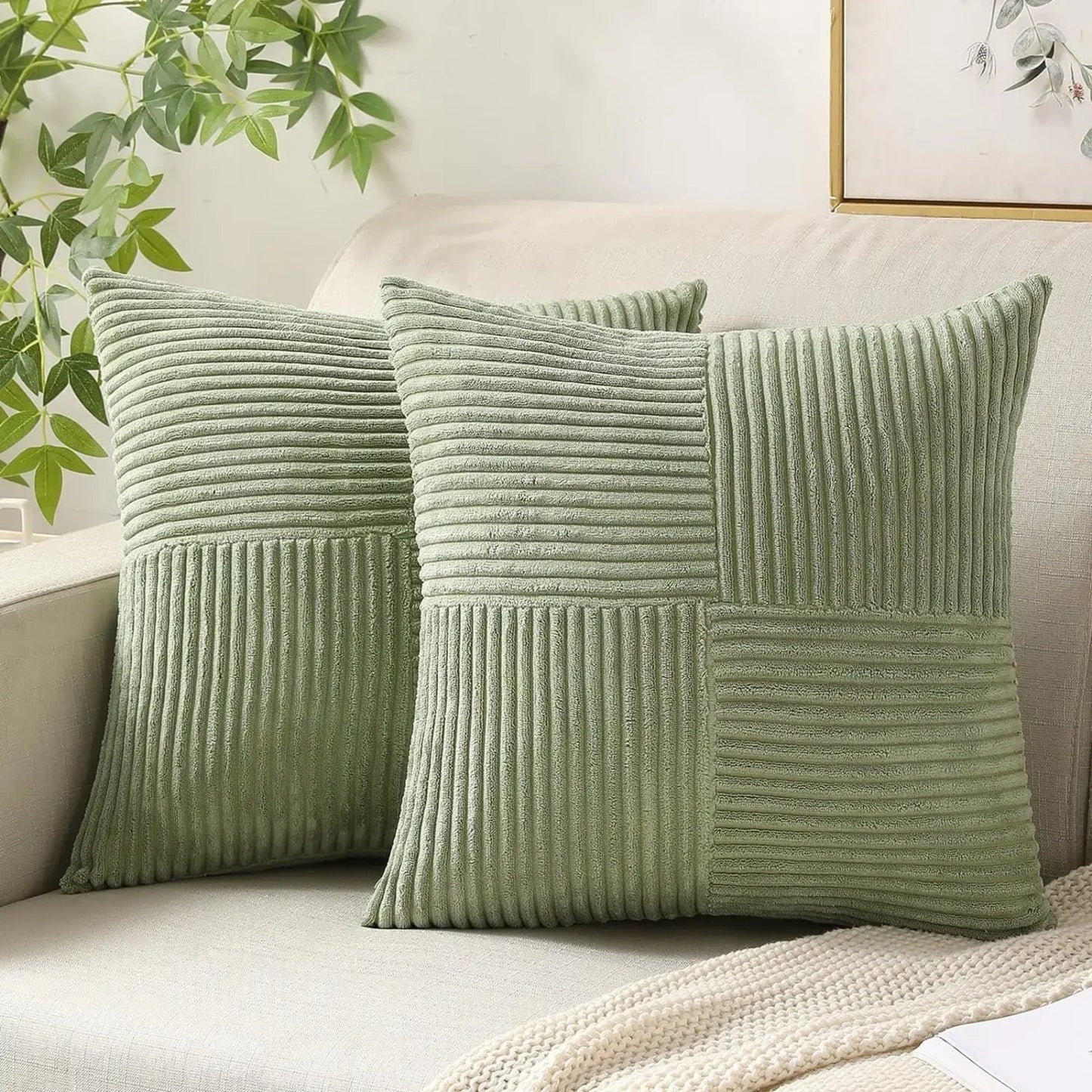 Samt-Kissenbezüge | Luxuriöse Dekokissen für Sofa und Bett 1