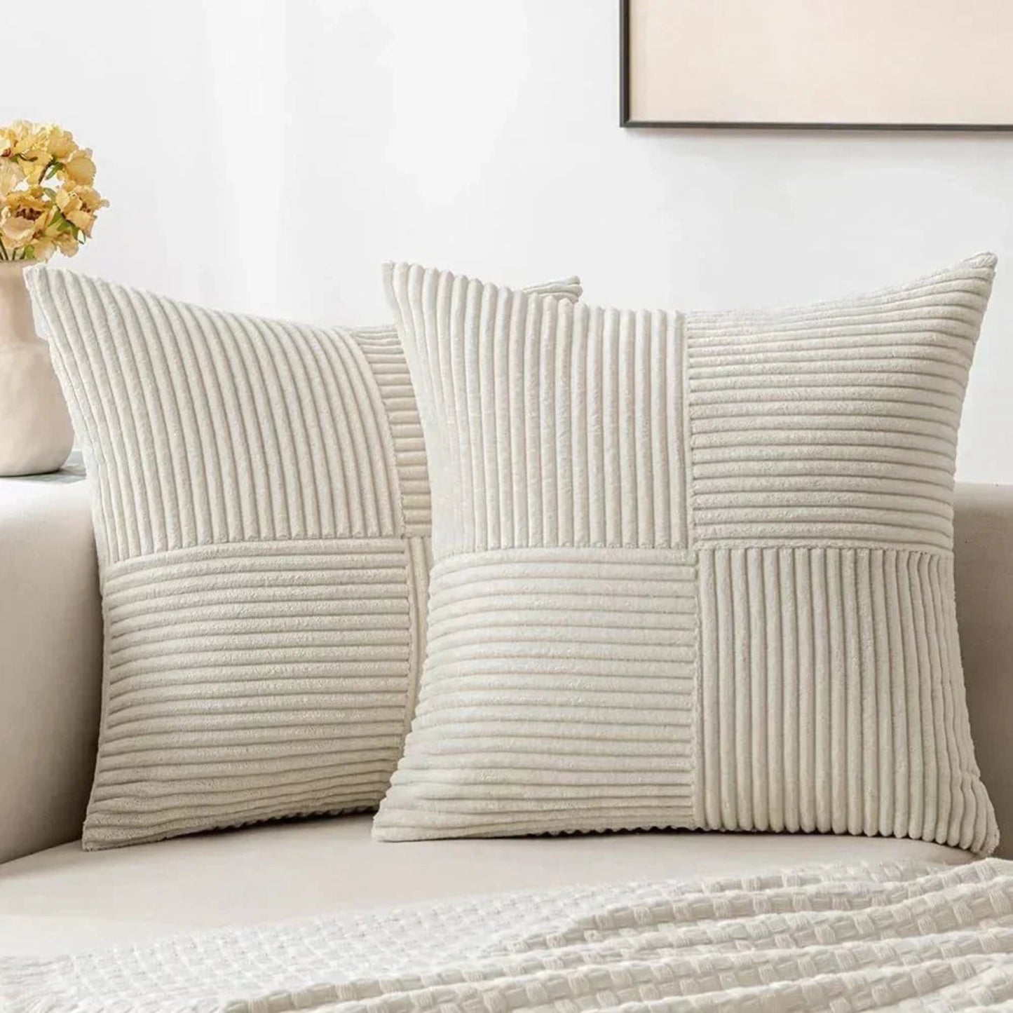 Samt-Kissenbezüge | Luxuriöse Dekokissen für Sofa und Bett 10