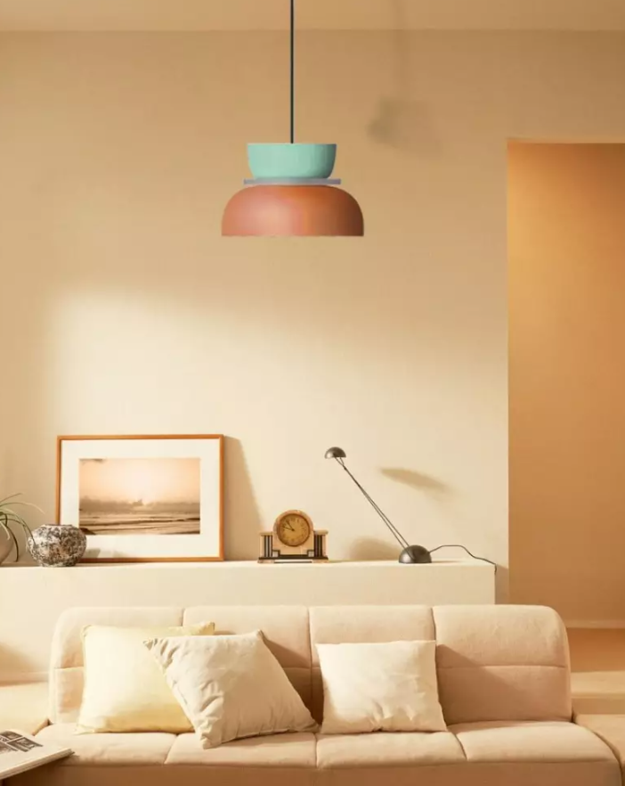 Nordic macaron style hanging light