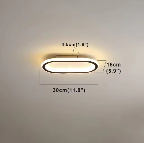 VeloceLite | Nordischer LED-Deckenleuchter