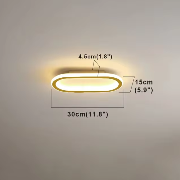 VeloceLite | Nordischer LED-Deckenleuchter