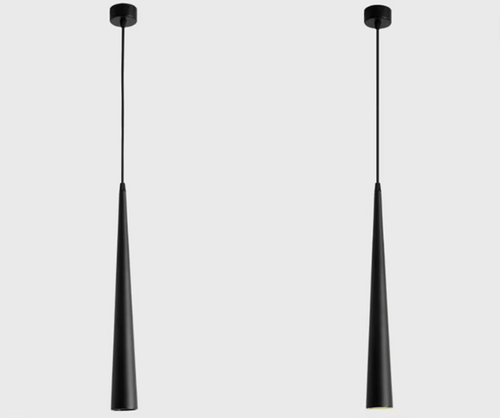 Moderne LED-pendellamp – dimbare aluminium kegel