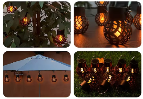LumiFlame | Solar LED Gartenleuchte