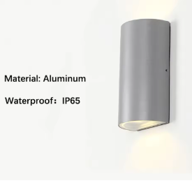 LumiWall | Moderne LED-Wandlampe – Wetterfest