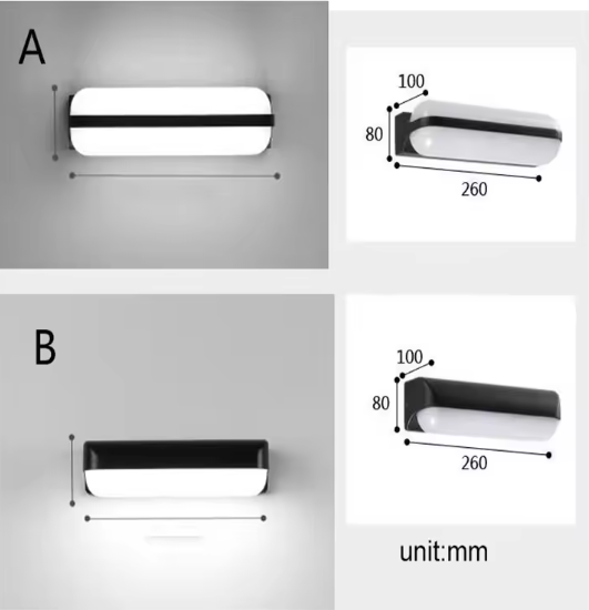 LumiGlow | LED Wandleuchte – Stilvolle Beleuchtung für Ihr Zuhause