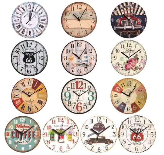 TimelessWood | Stille MDF-Wanduhr – Präzise & Geräuschlos