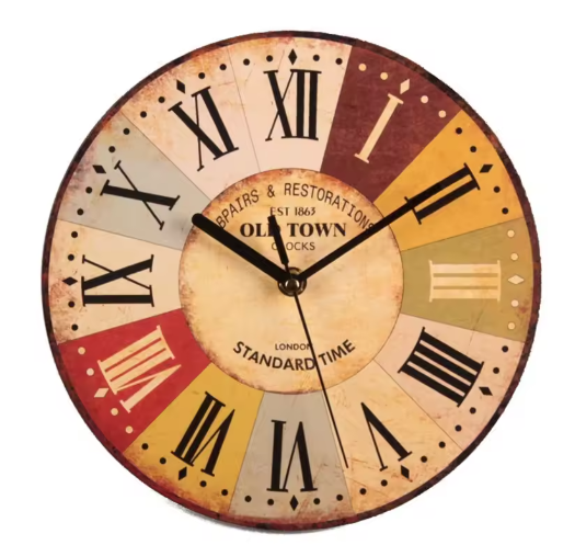 TimelessWood | Stille MDF-Wanduhr – Präzise & Geräuschlos