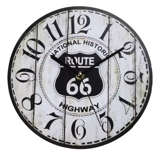 TimelessWood | Stille MDF-Wanduhr – Präzise & Geräuschlos