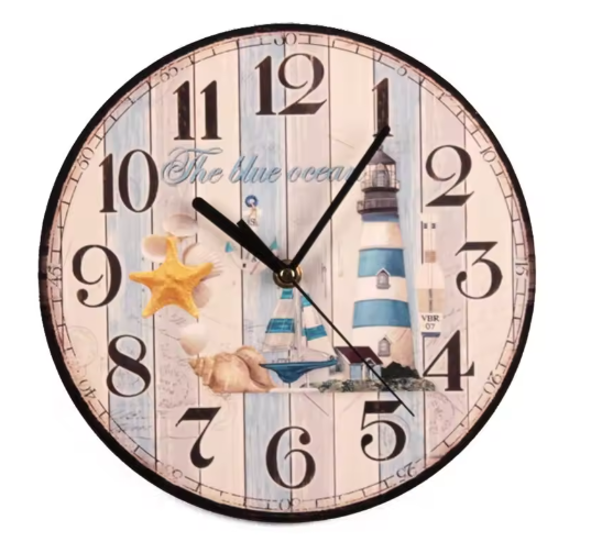 TimelessWood | Stille MDF-Wanduhr – Präzise & Geräuschlos