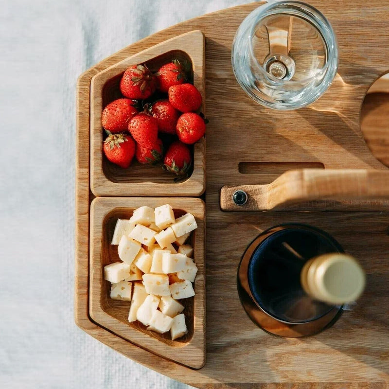 SipBoard | Klappbarer Picknicktisch aus Holz für Outdoor Aktivitäten 7