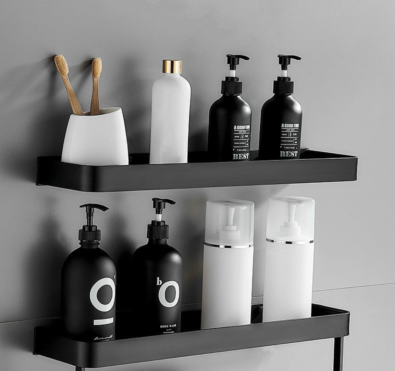 SleekShelf | Badezimmer Ablage Ohne Bohren, Rostbeständig 2