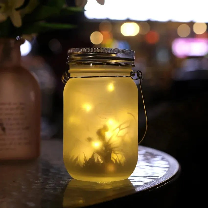 Solar Laterne Outdoor im Mason Jar | Solarlaterne für Garten 6
