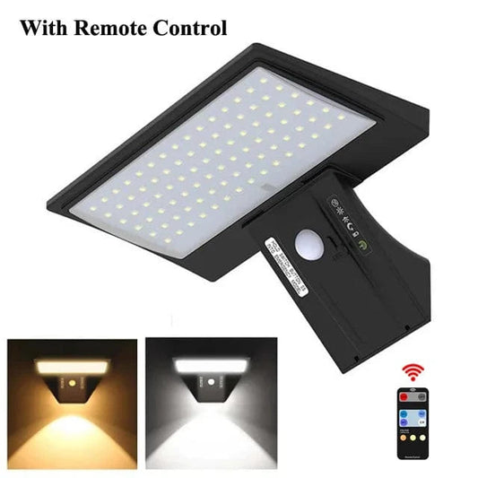 Solar Wandleuchte mit Bewegungsmelder | IP65 Wasserdicht 0