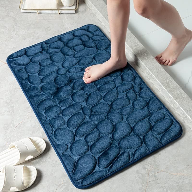 StoneySteps | Antislip Badmat mit Kasseienstruktur 0