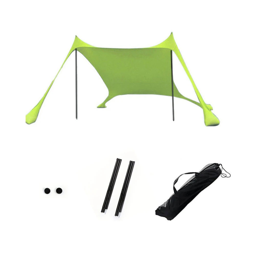 Strandzelt | Winddichtes Sonnenschutz Zelt für 3-4 Personen 7