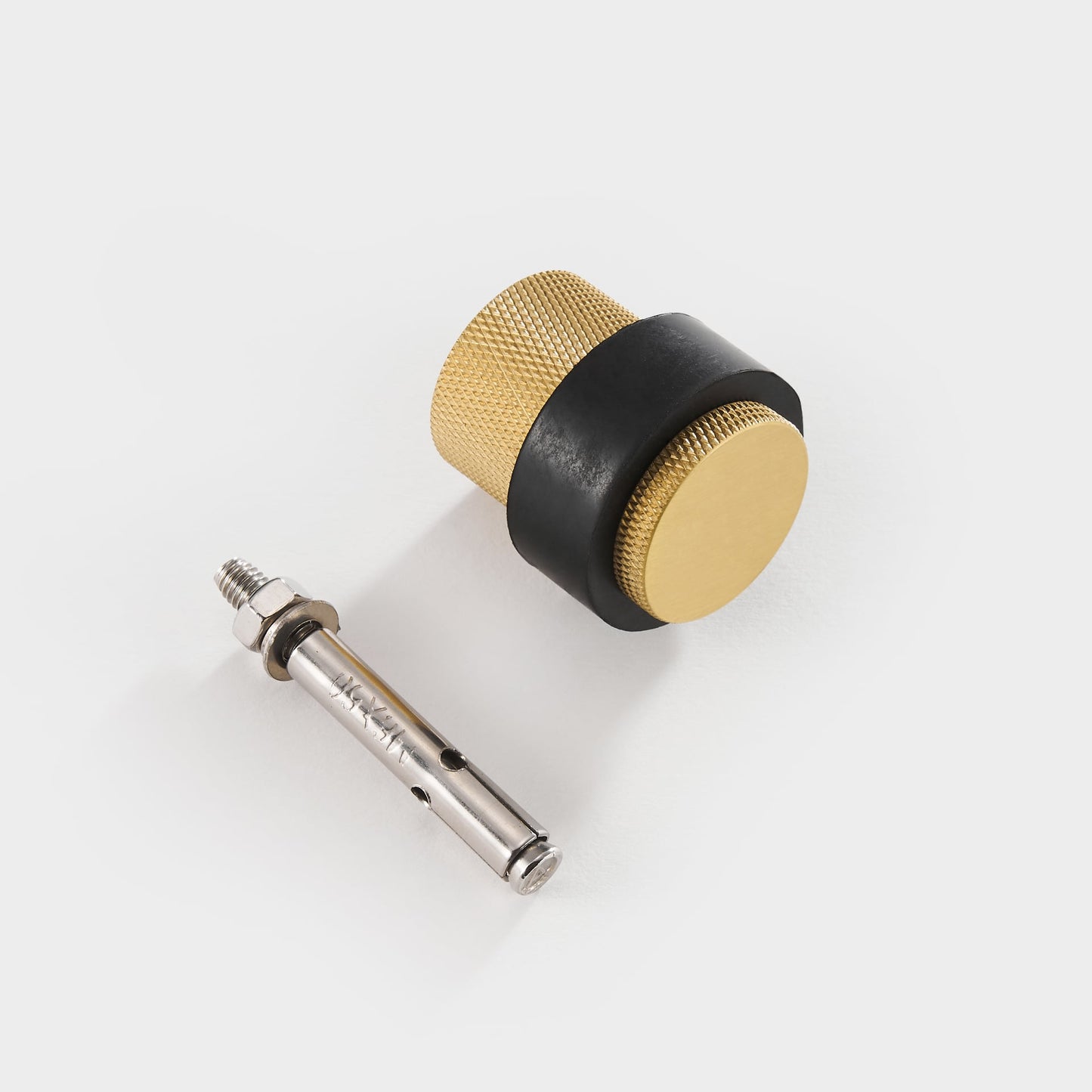 TELOS | Türstopper Boden aus massivem Messing 6