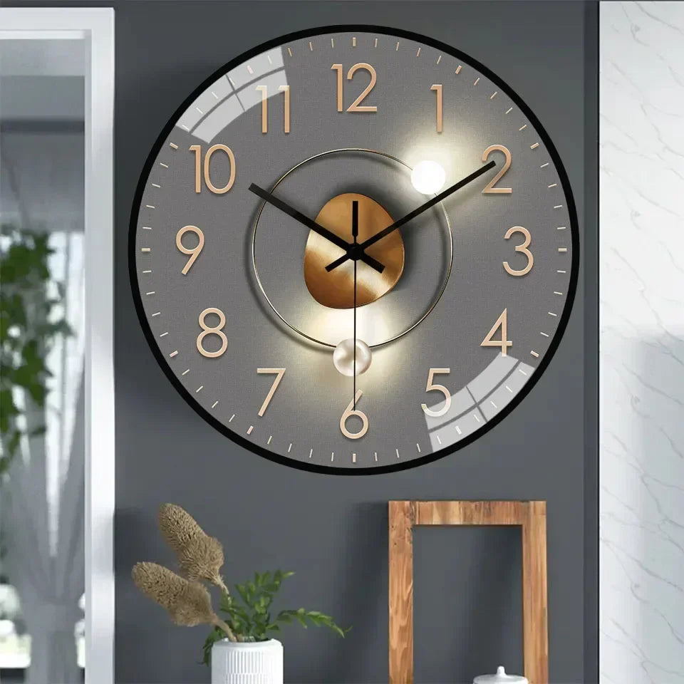 TimelessTick | Moderne Digitale Wanduhr Geräuschlos 30 cm 4