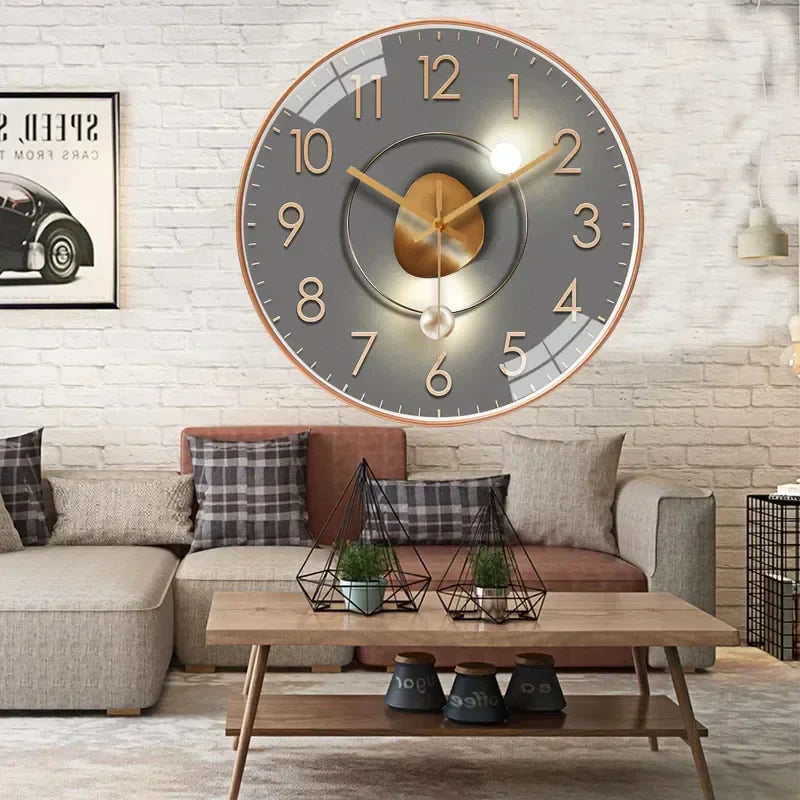 TimelessTick | Moderne Digitale Wanduhr Geräuschlos 30 cm 5