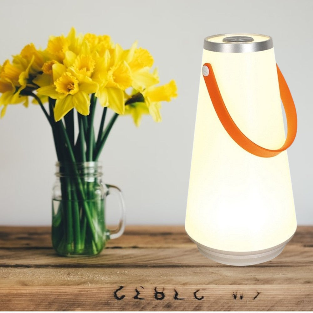 Tragbare LED-Campingleuchte mit 360°-Design und Touch-Bedienung | Kabellose Campinglampe für Outdoor-Aktivitäten-4