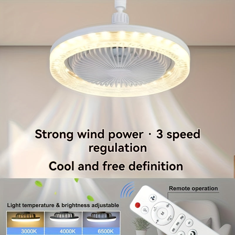 VeloFan | Deckenventilator Mit Licht & Fernbedienung, Leise 4