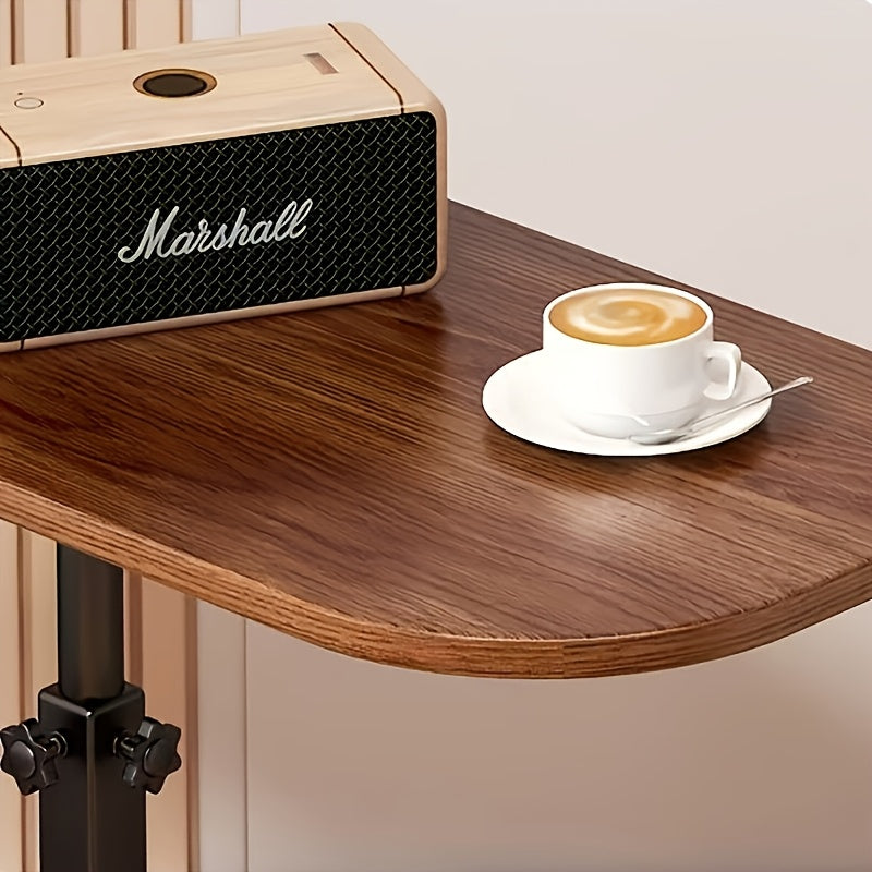 Verstellbarer Beistelltisch Holz | Multifunktional Schwarz Weiß 7