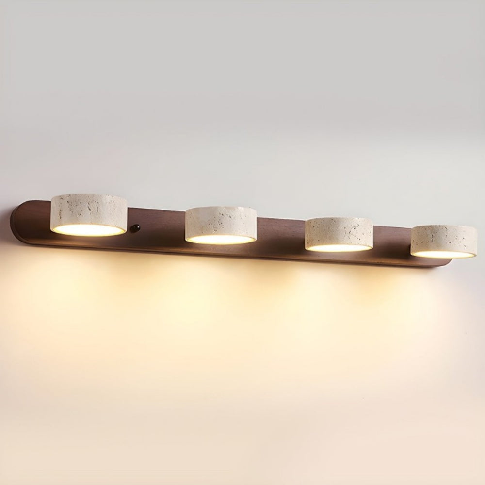 Wandleuchte Travertin | Moderne Wandlampe mit Schalter LED 9
